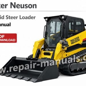 Wacker Neuson ST28 SkidSteer Loader Parts Manual, displaying essential parts and maintenance information for the loader
