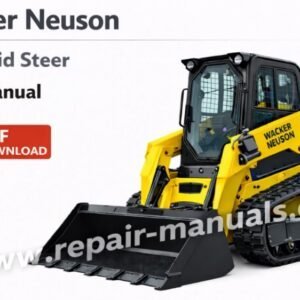 Parts manual for Wacker Neuson ST35 Skid Steer, displaying diagrams and component details for maintenance