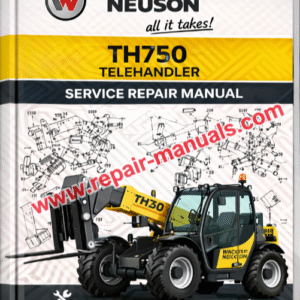Wacker Neuson TH750 Telehandler Service Repair Manual, highlighting essential repair guidelines and technical specifications