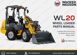 Wacker Neuson WL20 Wheel Loader Parts Manual