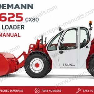 Comprehensive parts manual for Weidemann T 5625 CX80 Wheel Loader, including diagrams and specifications