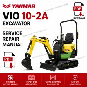 Yanmar VIO 10.2A Excavator Service Repair Manual