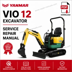 Yanmar VIO 12 Excavator Service Repair Manual