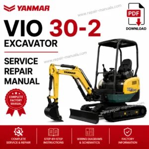 Yanmar VIO 30-2 Excavator Service Repair Manual