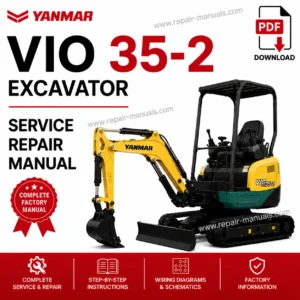 Yanmar VIO 35-2 Excavator Service Repair Manual