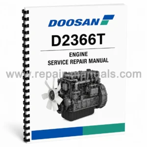 Doosan D2366T Engine Service Repair Manual