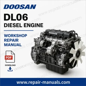 Doosan DL06 diesel engine service and repair manual instant PDF download