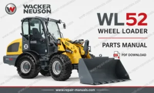 Wacker Neuson WL52 Wheel Loader Parts Manual