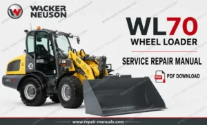Wacker Neuson WL70 Wheel Loader Service Repair Manual