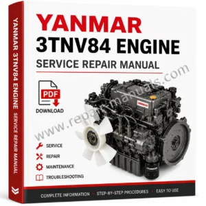 Yanmar 3TNV84 Engine Service Repair Manual PDF Download
