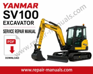 Yanmar SV100 Excavator Workshop Service Manual