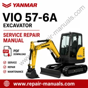 Yanmar VIO 57-6A Excavator Service Repair Manual