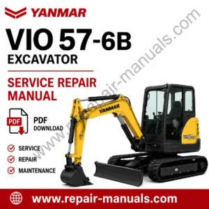 Yanmar VIO 57-6B Excavator Service Repair Manual