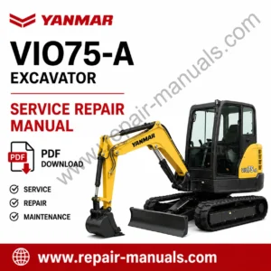 Yanmar VIO75-A Excavator Service Repair Manual