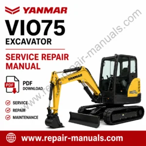 Yanmar VIO75 Excavator Service Repair Manual