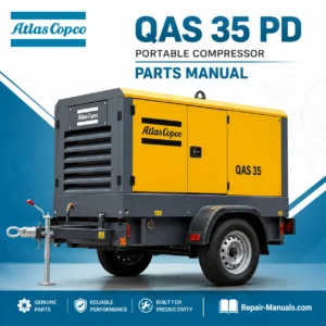 Atlas Copco QAS 35 PD Portable Generator Parts Manual PDF Download