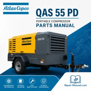 Atlas Copco QAS 55 PD Portable Generator Parts Manual PDF