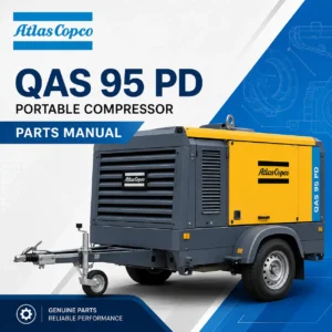 Atlas Copco QAS 95 PD Portable Generator Parts Manual PDF