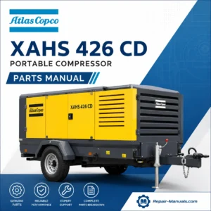 Atlas Copco XAHS 426 CD Portable Compressor Parts Manual PDF