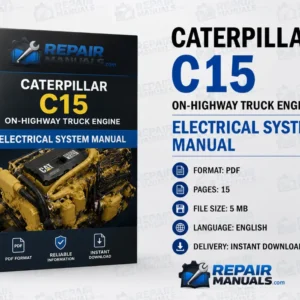 Caterpillar C15 On-Highway Truck Engine Electrical System Manual PDF Download