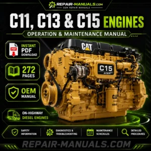 Caterpillar C11 C13 C15 Engines Operation and Maintenance Manual PDF Download