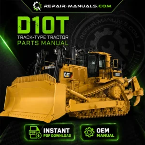 Caterpillar D10T Track-Type Tractor Parts Manual PDF OEM Parts Catalog