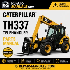 Caterpillar TH337 Telehandler Parts Manual PDF Download