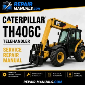 Caterpillar TH406C Telehandler Service Repair Manual PDF Download