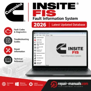 Cummins INSITE FIS Fault Information System 2026 latest updated database