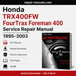 1995–2003 Honda TRX400FW FourTrax Foreman 400 Service Repair Manual PDF