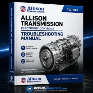 Allison Transmission Electronic Controls Troubleshooting Manual