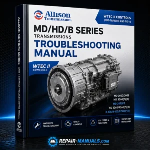 Allison MD HD B Series WTEC II Controls Troubleshooting Manual