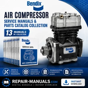 Bendix Air Compressor Service Manuals & Parts Catalog Collection PDF Download