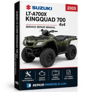 Suzuki LT-A700X KingQuad 700 Service Manual