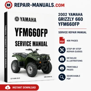 2002 Yamaha Grizzly 660 YFM660FP Service Repair Manual PDF Download