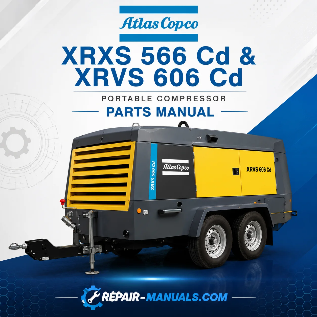 Atlas Copco QAS 250 JD Portable Generator Parts Manual PDF