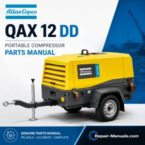 Atlas Copco QAX 12 DD Portable Generator Parts Manual PDF Download