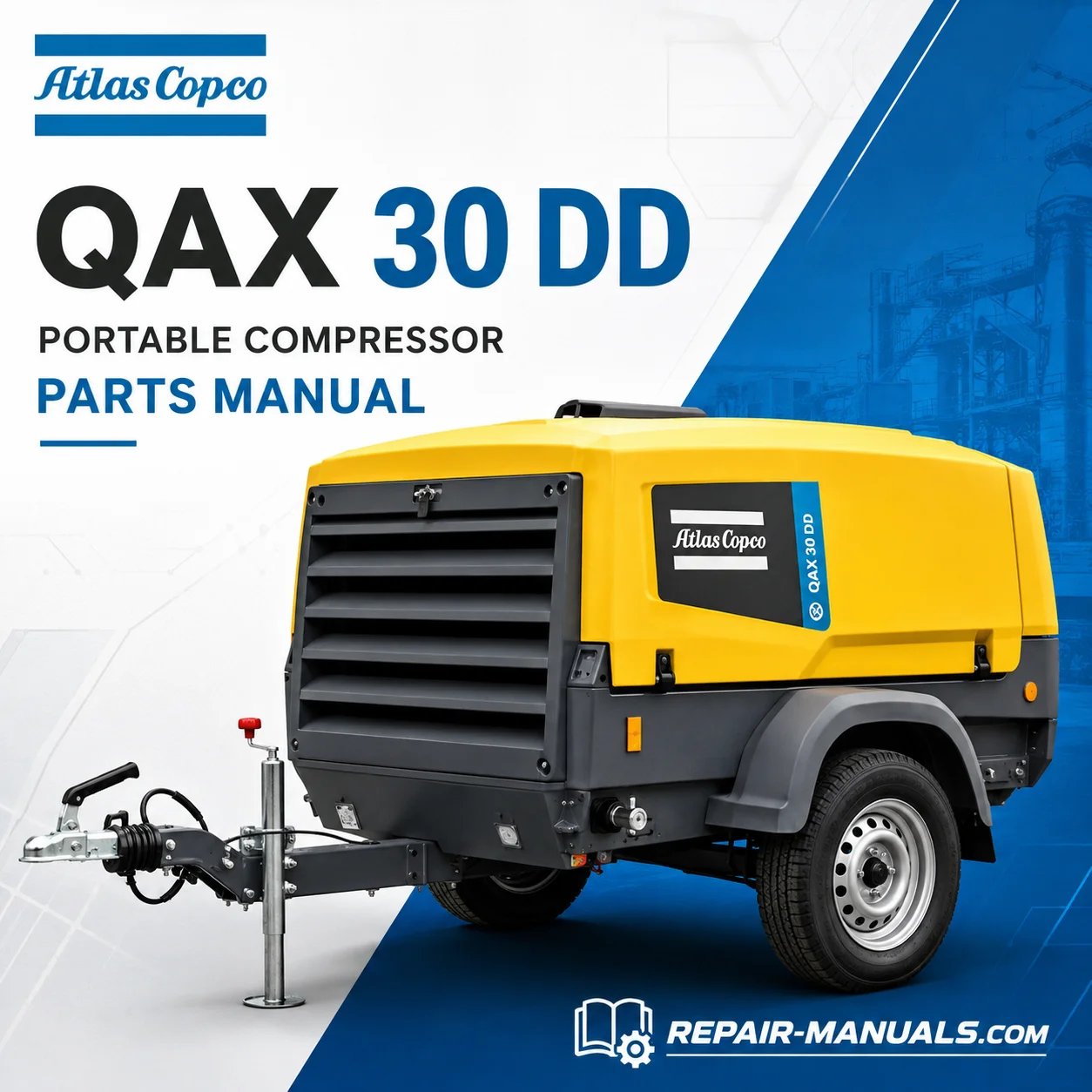 Atlas Copco QAX 30 DD Portable Generator Parts Manual PDF Download