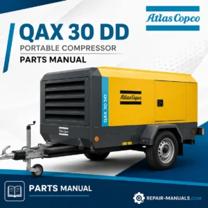 Atlas Copco QAX 30 DD Portable Generator Parts Manual PDF