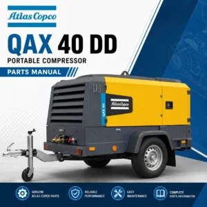 Atlas Copco QAX 40 DD Portable Generator Parts Manual PDF
