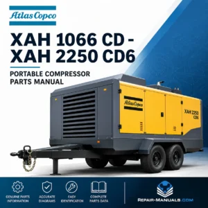 Atlas Copco XAH 1066 CD XAH 2250 CD6 Portable Compressor Parts Manual PDF