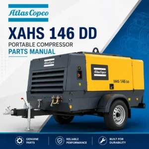 Atlas Copco XAHS 146 DD Portable Compressor Parts Manual PDF