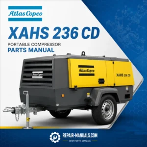 Atlas Copco XAHS 236 CD Portable Compressor Parts Manual PDF