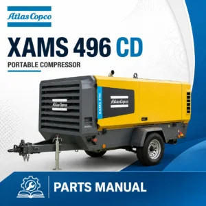 Atlas Copco XAMS 496 CD Portable Compressor Parts Manual PDF