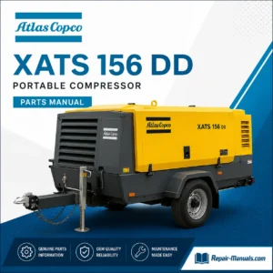 Atlas Copco XATS 156 DD Portable Compressor Parts Manual PDF