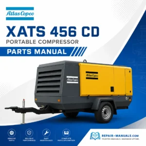 Atlas Copco XATS 456 CD Portable Compressor Parts Manual PDF Download
