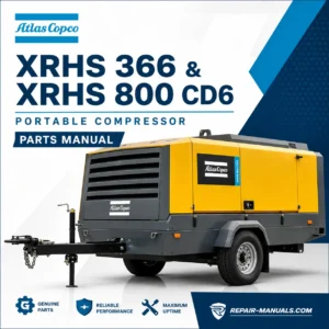 Atlas Copco XRHS 366 & XRHS 800 CD6 Parts Manual