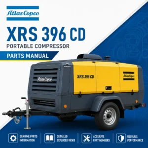 Atlas Copco XRS 396 CD Portable Compressor Parts Manual PDF