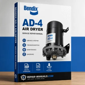 Bendix AD-4 Air Dryer Service Repair Manual PDF Download