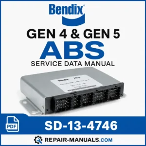 Bendix Gen 4 Gen 5 ABS Service Data Manual SD-13-4746 PDF Download
